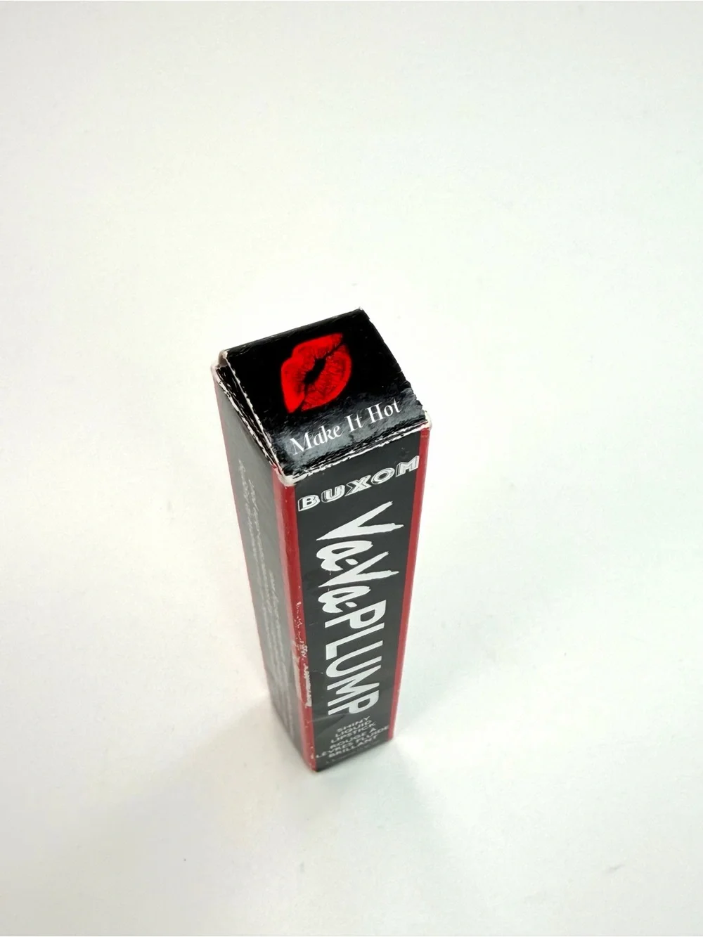 Buxom Va-va Plump Make it Hot Red Shiny Liquid Lipstick
